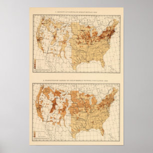 Poster 67 nativos Grâ Bretanha 1900