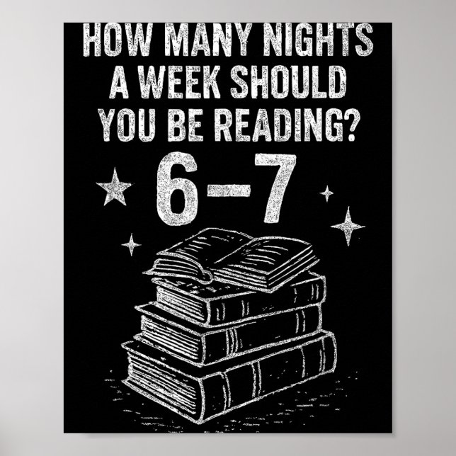 Poster 67 Nights Reading Meme For Bibliophiles Englieache (Frente)