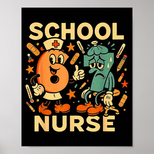 Poster 67 Nurse Medical School Smile (Frente)