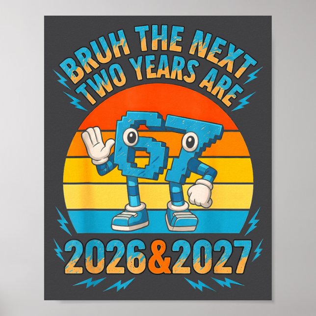 Poster 67 Nye 2026 Funny Boys Kids New Years Eve Party 6  (Frente)