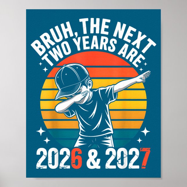 Poster 67 Nye 2026 Funny Boys Kids New Years Eve Party 6  (Frente)