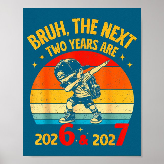 Poster 67 Nye 2026 Funny Boys Kids New Years Eve Party 6  (Frente)
