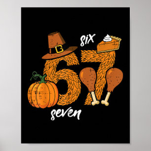 Poster 67 Peru Turquia Dia de Ação de Graças Engraçado 6