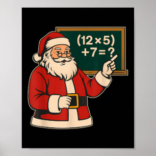 Poster 67 Professor Natal Papai Noel Seis Sete Meme Brain