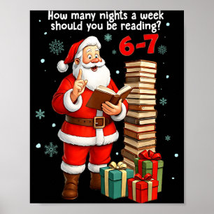 Poster 67 Quantas Noites Por Semana Você Deve Estar Lendo