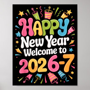 Poster 67 Réveillon - Feliz Ano Novo 2026-7 Engraçado 67