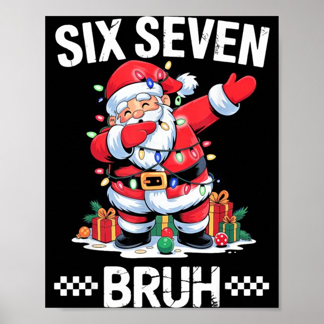 Poster 67 Seis Sete Burh Natal 6 7 Meme  (Frente)