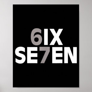 Poster 67 Seis Sete Meme Engraçado Gíria Gen Alpha Adoles