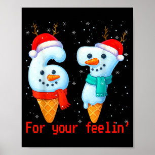 Poster 67 Seis Sete Para o Seu Meme de Natal Crianças