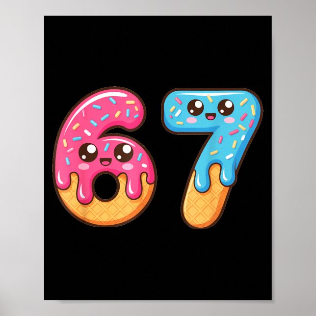 Poster 67 Shirt Baseball Lifestyle 101 Apparel Youth Drip (Frente)