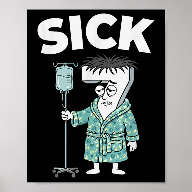 Poster 67 Sick Seven Six 6 7 Meme  (Frente)