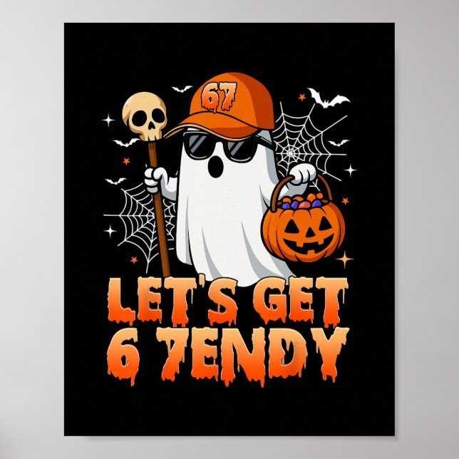 Poster 67 Six Seven 6 7endy Vamos Ficar Sendy Meme Dia da (Frente)