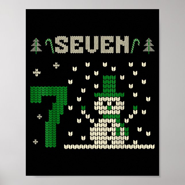 Poster 67 Six Seven Meme Snowman Christmas Couple Matchin (Frente)