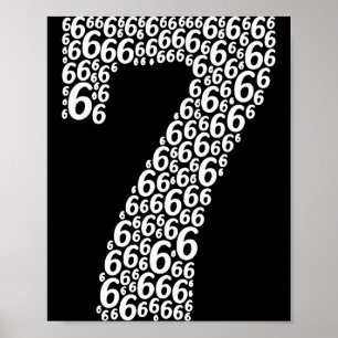 Poster 67 Sixty Seven Fantasia de Halloween Piada Meme