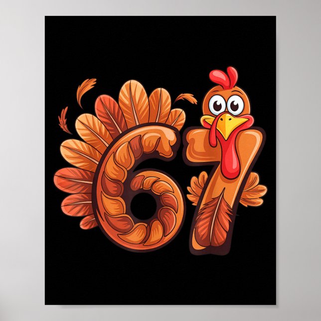 Poster 67 Thanksgiving Turkey  (Frente)