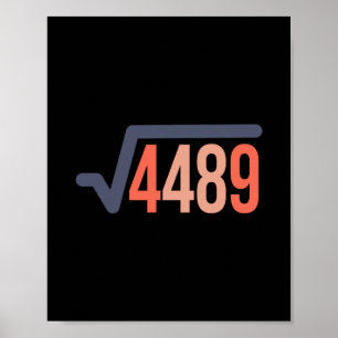 Poster 67 Vintage Meme Engraçado Raiz Quadrada 4489 Gíria