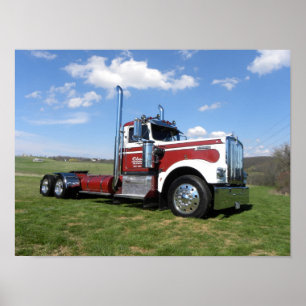 Poster '68 Kenworth um modelo