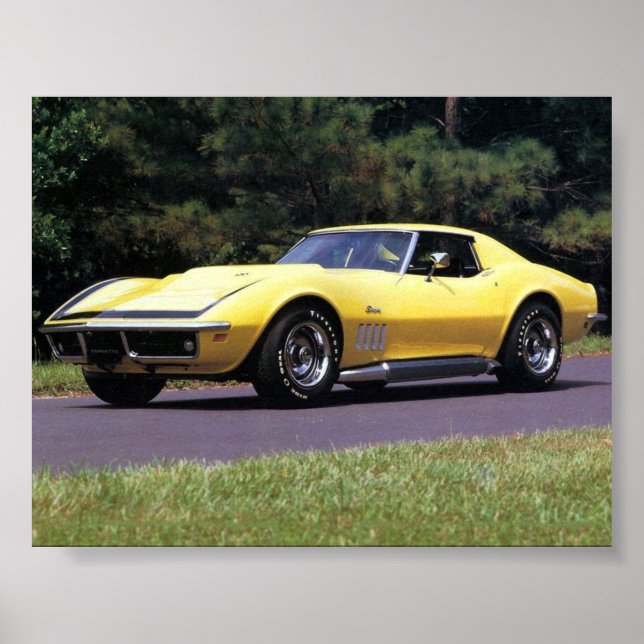 Poster 69 Covette Stingray (Frente)
