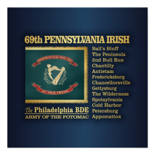 Pôster 69th Irlandês de Pensilvânia (BH)