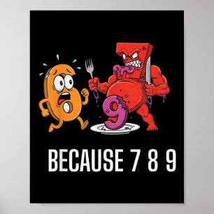Poster 6 7 Meme Piada Porque 7 8 9 Crianças Engraçadas 67