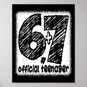 Poster 6+7 transformando meninos adolescentes de 13 anos