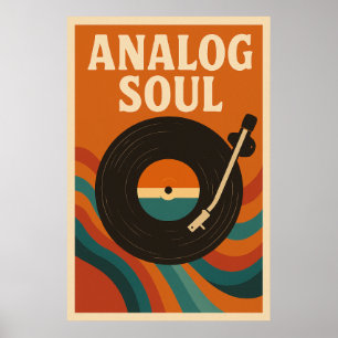 Poster 6, Alma Analógica, Vintage