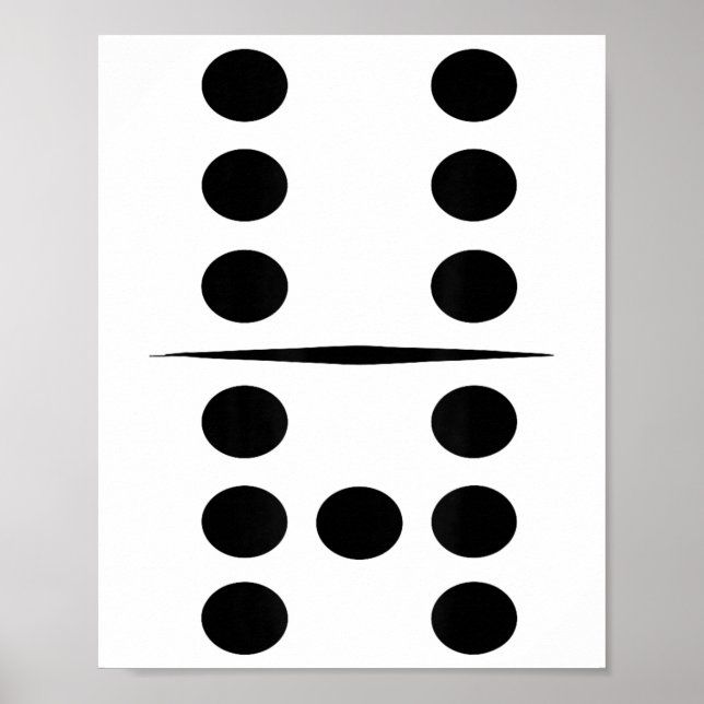 Poster 6 And 7 Domino Tile Funny Group 67 Dominos Costume (Frente)