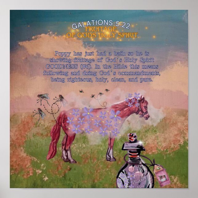 Poster #6 Bondade FRUTOS DE DEUS Espírito Santo  (Frente)