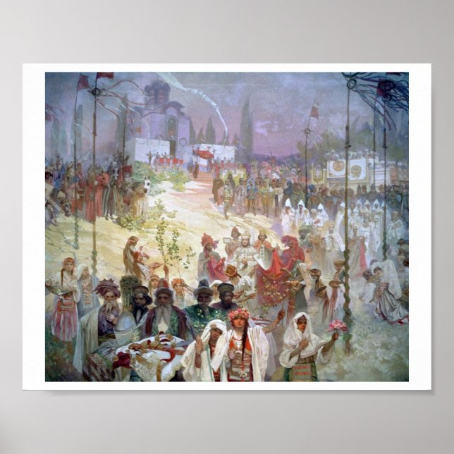 Poster #6 Coroa de Dusan como Imperador Romano Oriental (Frente)