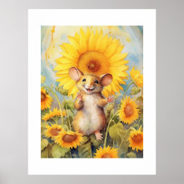 Poster 6 de 17 Sunflower Garden Miceville