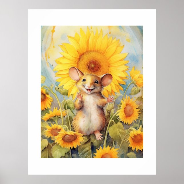 Poster 6 de 17 Sunflower Garden Miceville (Frente)