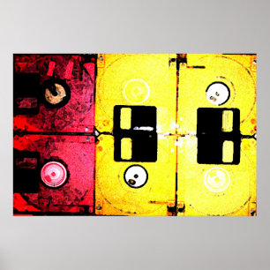 Pôster 6 discos flexíveis