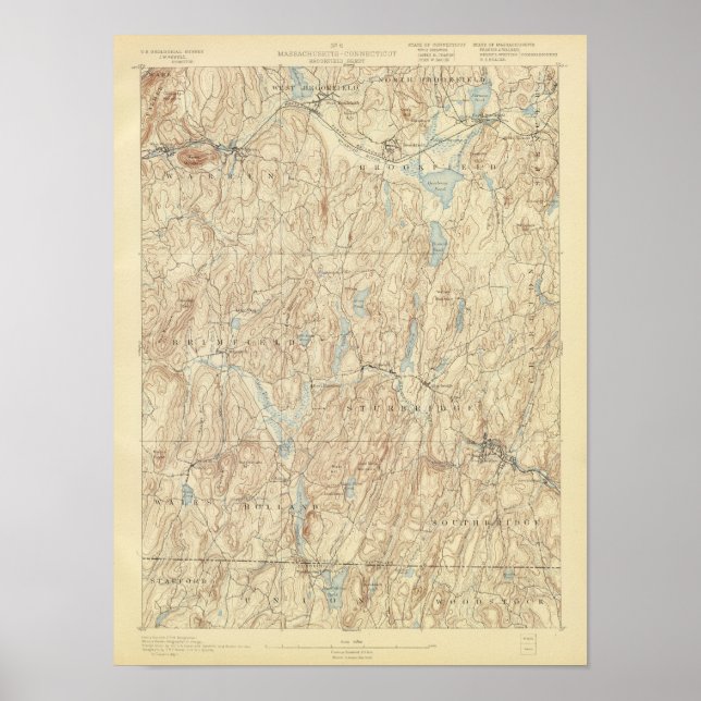 Pôster 6 Folha de Brookfield (Frente)