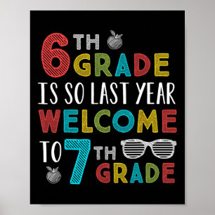 Poster 6 Grade É Assim No Ano Passado Bem-Vindo Ao Chá 7