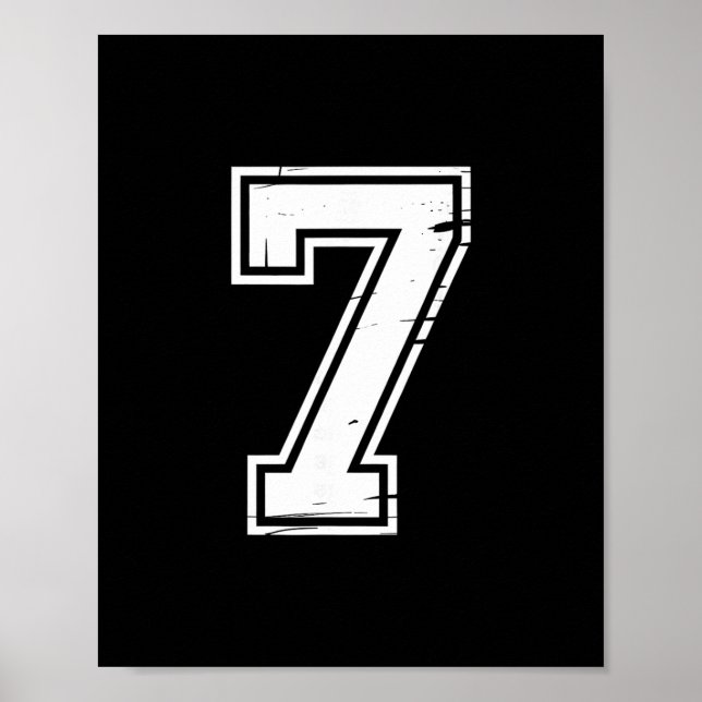 Poster 6 Número 67 Seis Sete Meme  (Frente)