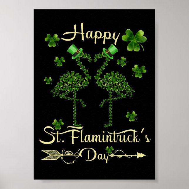 Poster 6 Presente Cute Patrick Feliz Dia de St Flamintric (Frente)