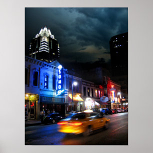 Pôster 6 Street Centro Austin Texas