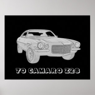 Pôster 70 Camaro Z28