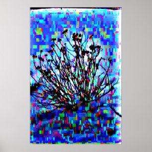 Pôster 72" colossal x 52" e 52" x 72" arte de Giclée