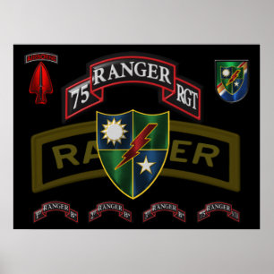 Poster 75º Regimento Ranger