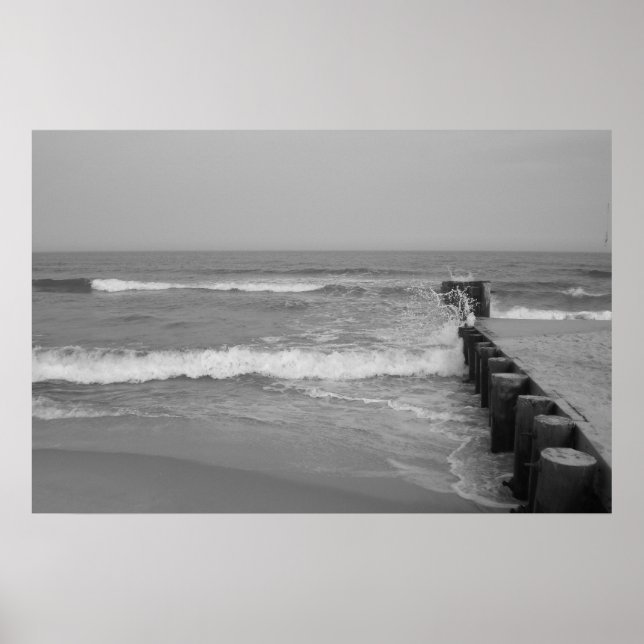 Poster 79ª Rua, Long Beach Island, NJ (Frente)