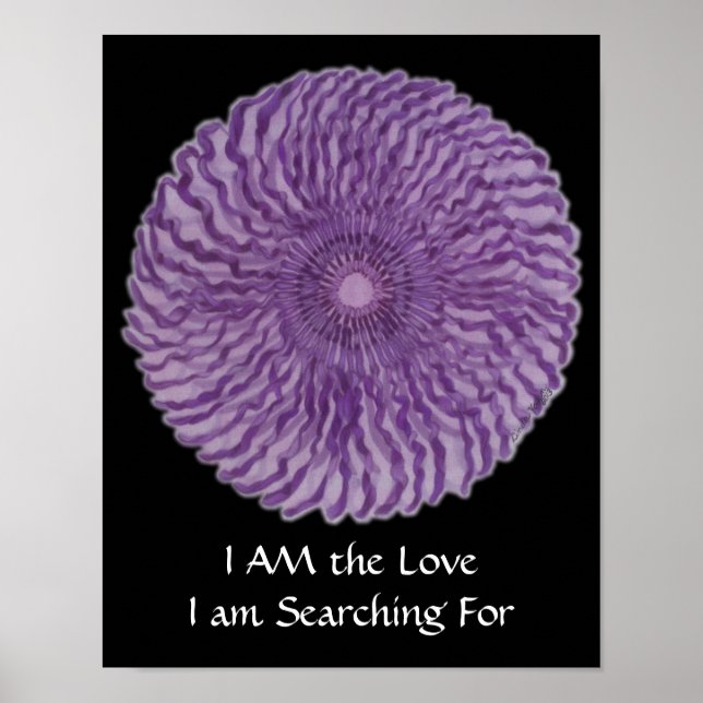 Poster 7 Chakra Art nº 2 - Conexão divina (Frente)