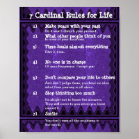 7 Regras de Cardeal para o LIFE