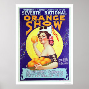Poster 7o Mostra alaranjada nacional 1917