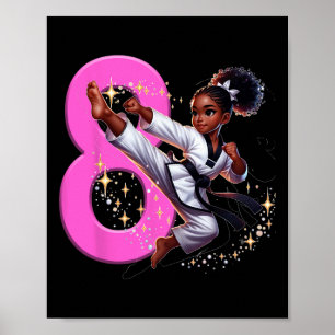 Poster 8º Aniversário Festa de Artes Marciais de Negra Ta