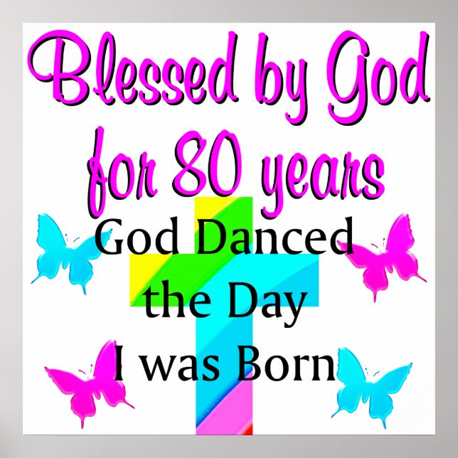 PÔSTER 80 DEUS AMOR (Frente)