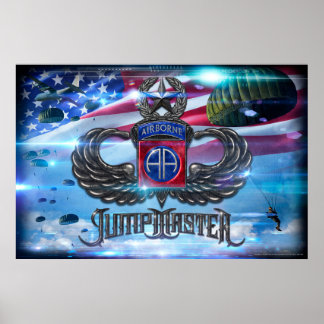 Poster 82º Jumpmaster de bordo