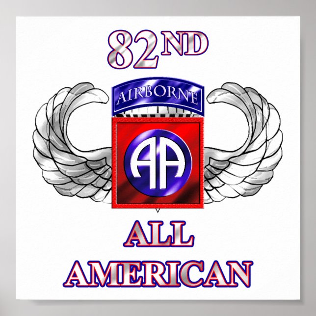 Pôster 82.a divisão de bordo (Frente)