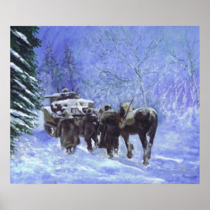 Poster 82.o adiantamento da divisão de bordo