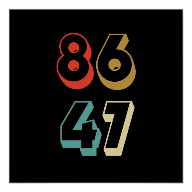 Pôster 8647 Ant-Trump (Frente)